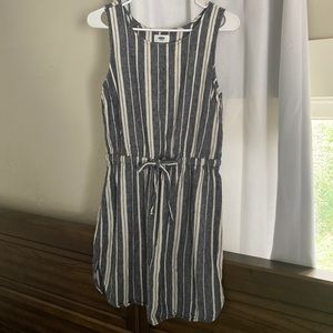 Striped tank top dress